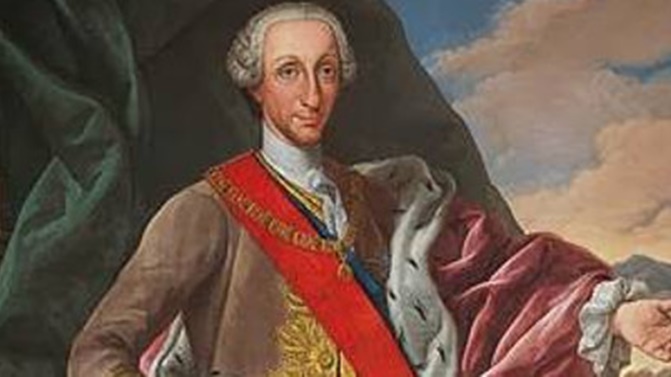 ‘Retrato de Carlos III, rey de las Españas y de las Indias’