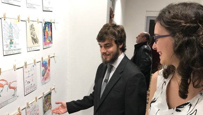 María Dolores Téllez y David San Francisco, del colectivo La Resistencia