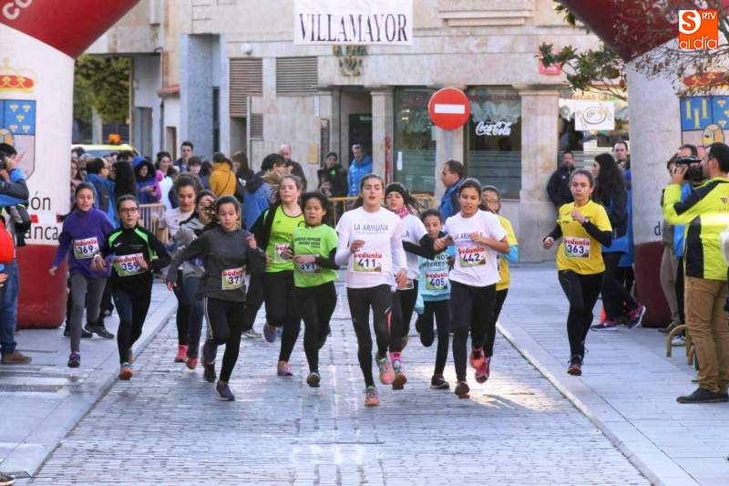 Momento de una de las salidas de las pruebas que se han realizado en Villamayor