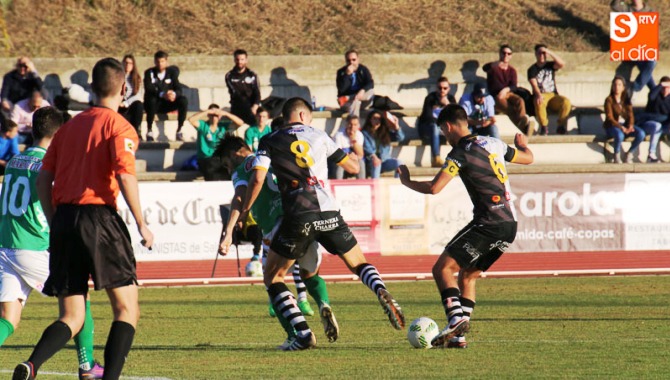Momento de un partido de Unionistas en la presente temporada