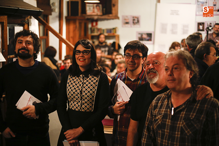 Participantes en el homenaje a Marcos Ana (Foto de Álex López)
