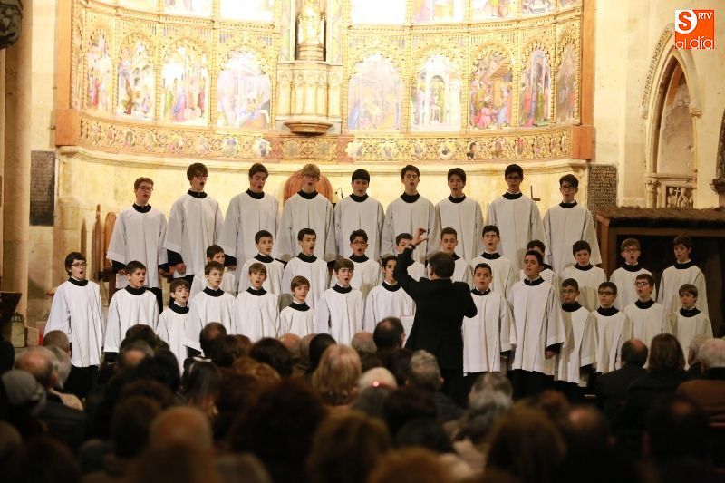 Concierto del coro de niños de la Escolanía del Escorial  / Foto de Alberto Martín