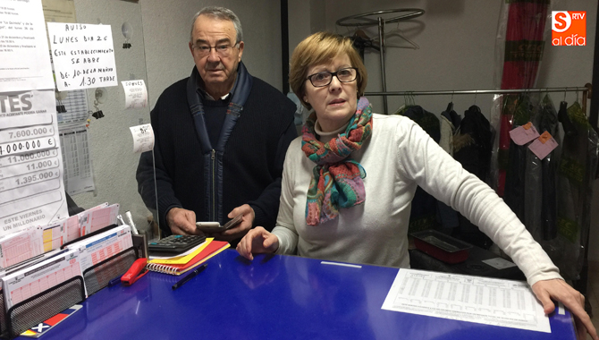 El decimo del cuarto premio era vendido en la calle Bodegones de Peñaranda