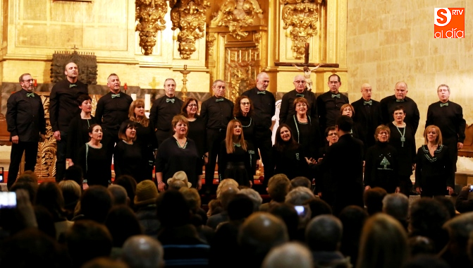 Recital de la Coral Annuba en la iglesia de San Esteban / Foto de Alberto Martín