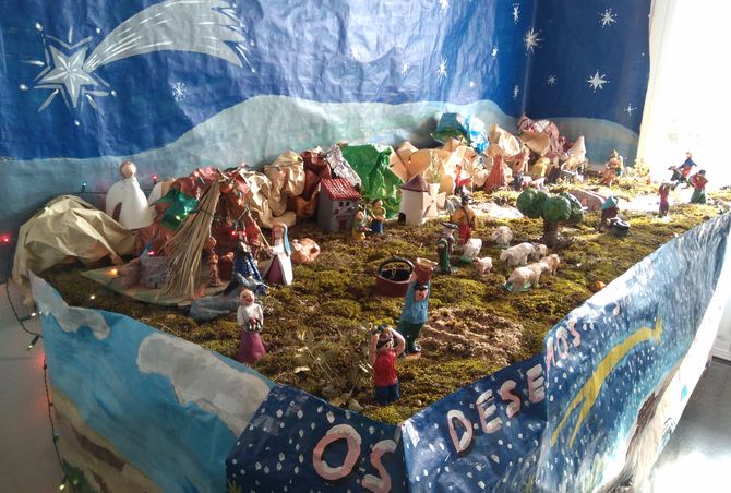 La Unidad Psiquiátrica del Hospital de Los Montalvos gana el Concurso de Belenes  