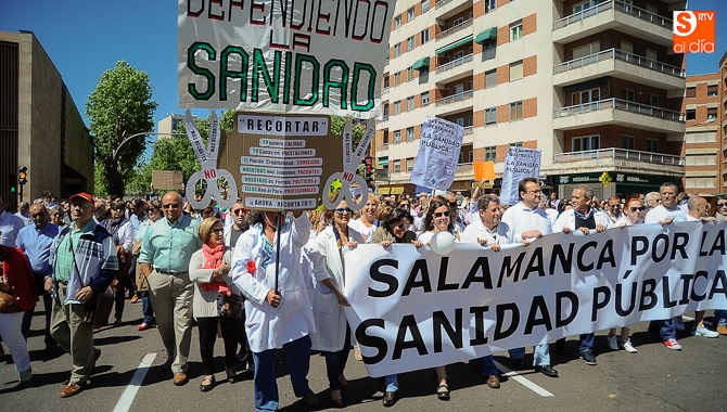 Salamanca volverá a salir a la calle en defensa de la sanidad pública