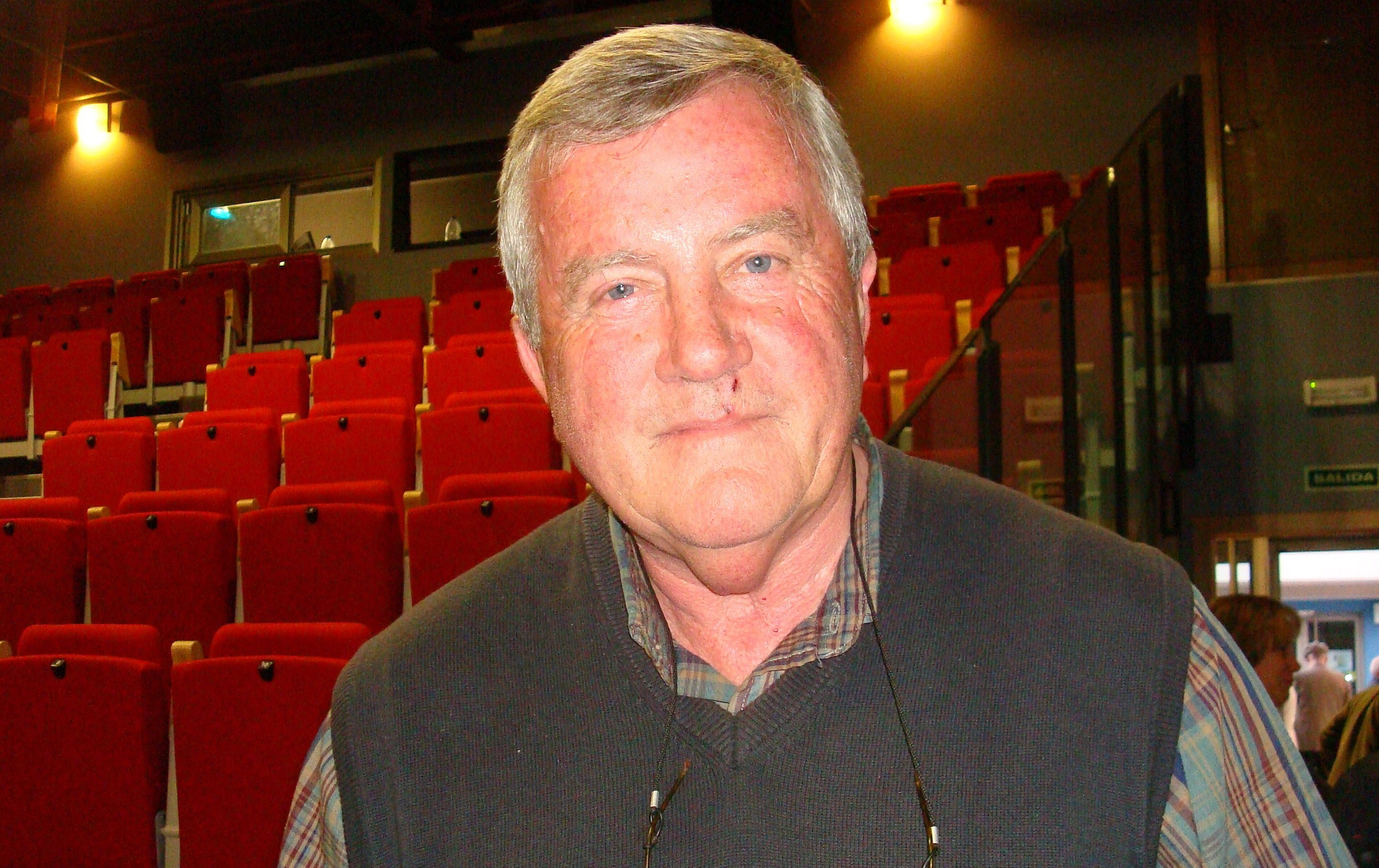 El escritor Inglés David F. Burt (Foto de Jacqueline Alencar)