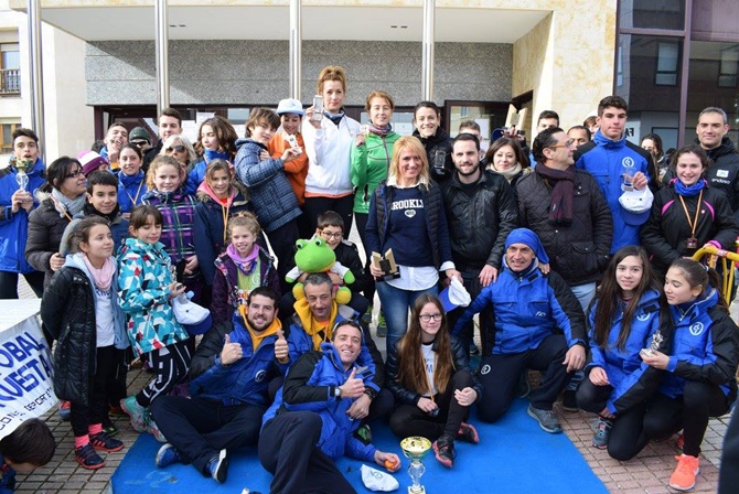 Diego Cuesta y Verónica Sánchez se imponen en la Carrera Popular de San Cristóbal de la Cuesta
