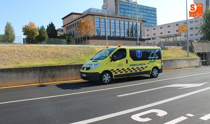 Ambos heridos fueron evacuados en ambulancia