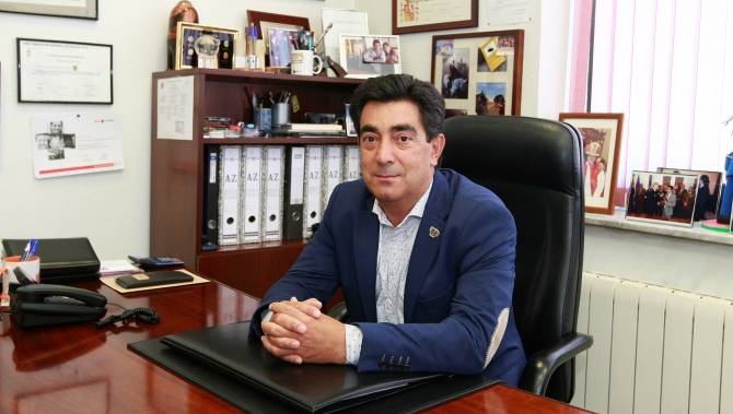 José Vicente Martín Galeano, presidente de la Confederación Empresarios de Salamanca (CES)