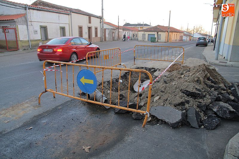 Una avería deja sin agua corriente a parte del barrio del Alto Campillo