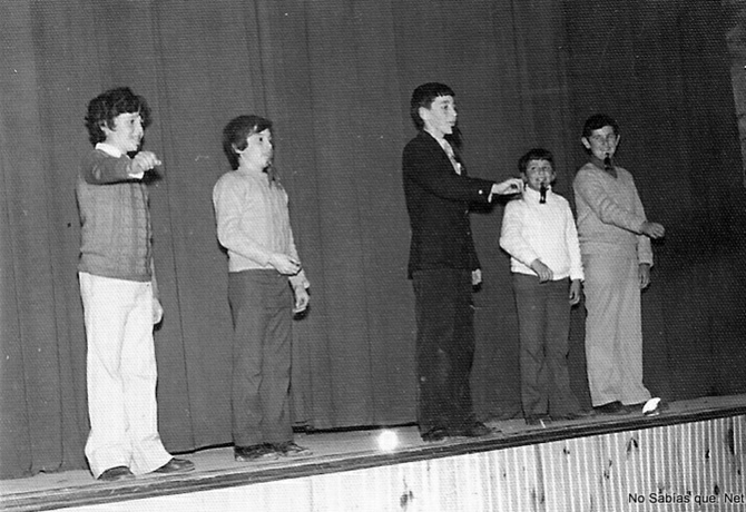 Festival benéfico en Candelario en 1968