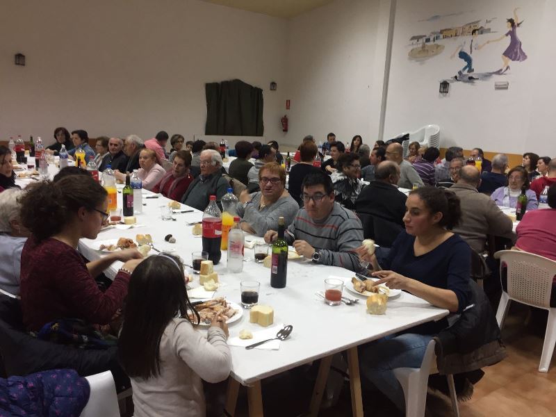 Además de la cena en Salamanca, también se ha celebrado una en Villoruela