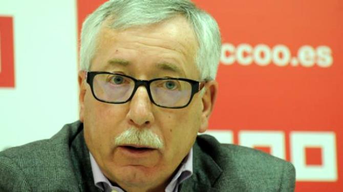 El secretario general de CCOO, Ignacio Fernández Toxo / Foto CCOO