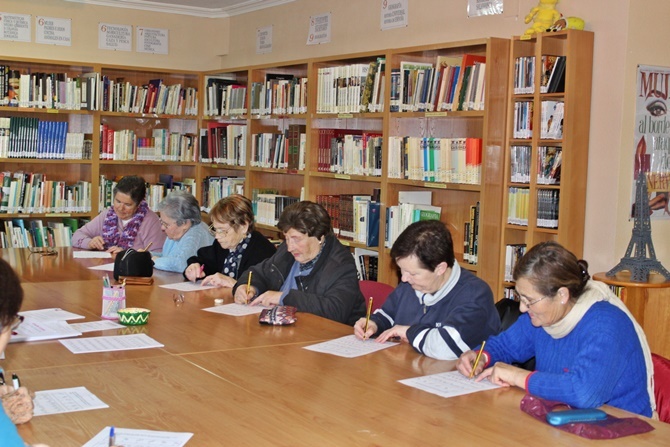 Taller de memoria en Calzada de Valdunciel
