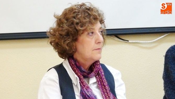 Isabel Muñoz es procuradora de Podemos Salamanca en las Cortes regionales