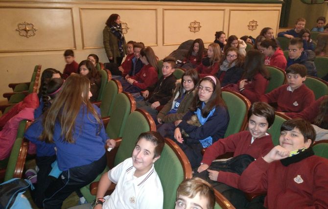 Alumnos del colegio San Juan Bosco