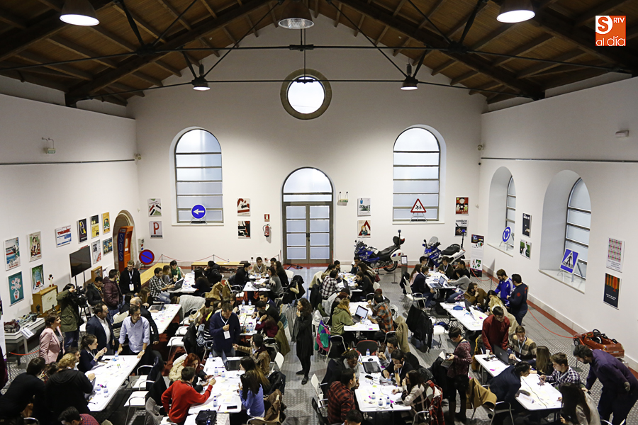 Participantes en la jornada celebrada en el Museo de Automoción. Foto: Alejandro López