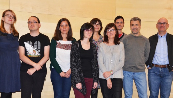 Equipo del laboratorio que dirige el investigador Francisco Antequera