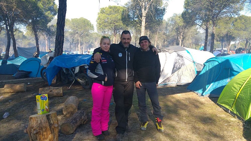 Pese el frío, los moteros disfrutan de la concentración y sus actividades | Fotos: José Carlos Iglesias