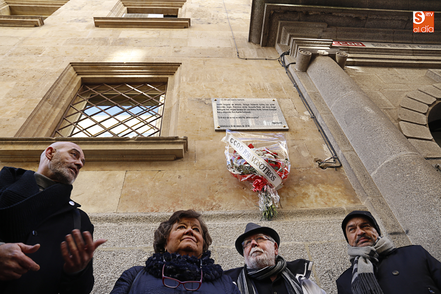 Homenaje a Serafín Holgado en el 40 aniversario de su asesinato