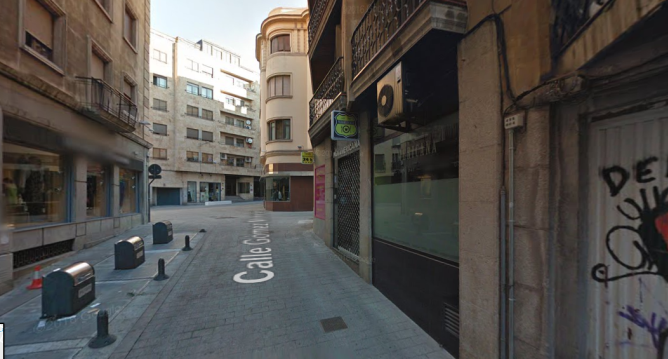 La pelea se produjo en la calle Gómez Moreno