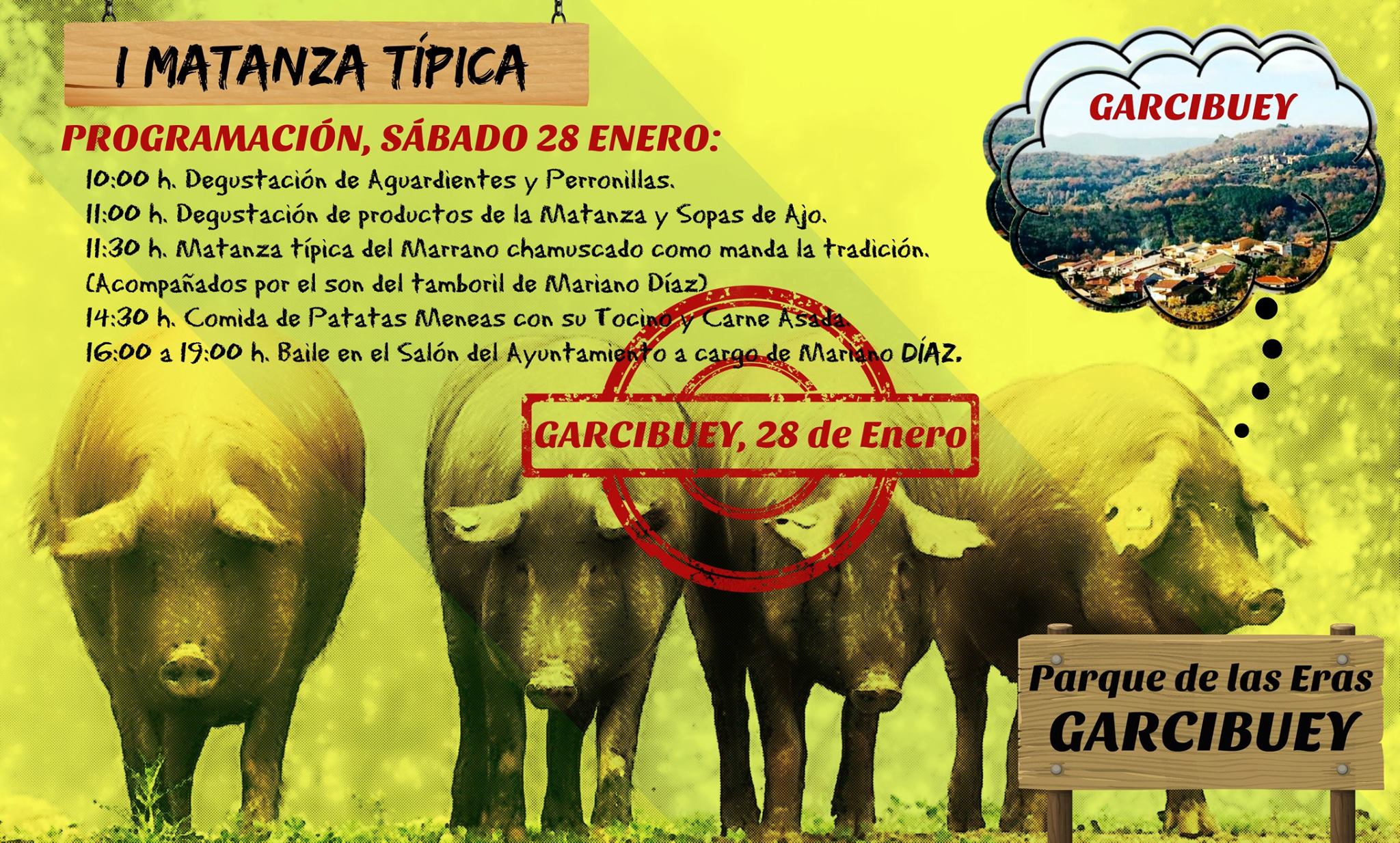 Garcibuey se suma mañana a las matanzas típicas de la Sierra de Francia