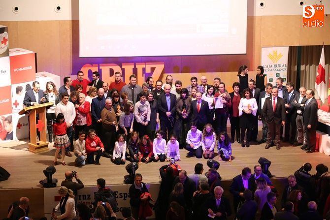 Fotos de los premiados en la XXI edición de los Premios Solidaridad Cruz Roja