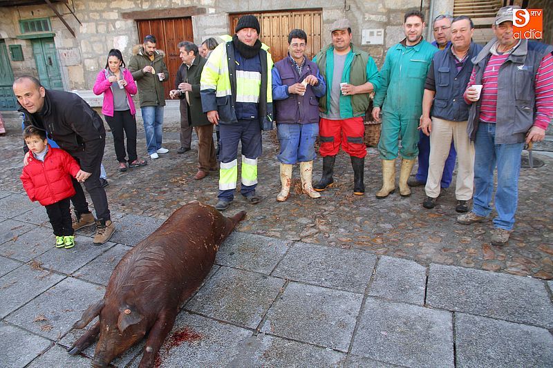La matanza vuelve llenar la plaza del mejor sabor tradicional