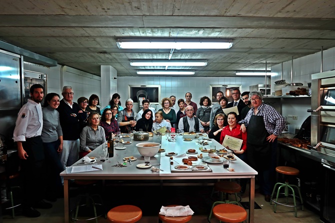 Participantes en el curso Cocinas del Mundo