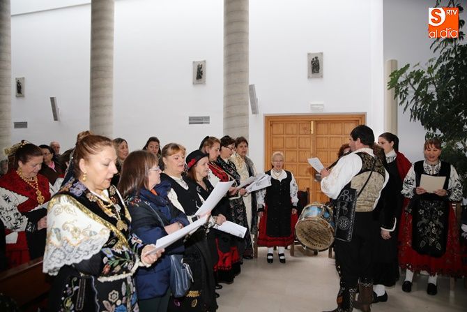Celebración de la misa del Día de Santa Águeda en Santa Marta de Tormes