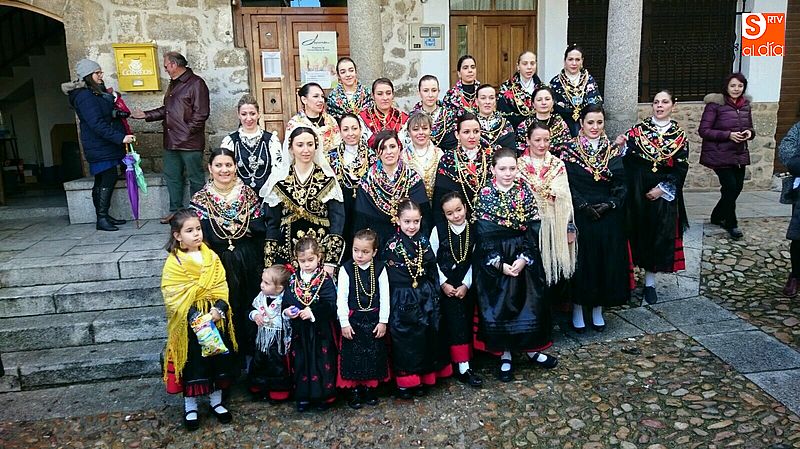 La plaza Mayor sirvió de escenario para el acto central de los festejos invernales.