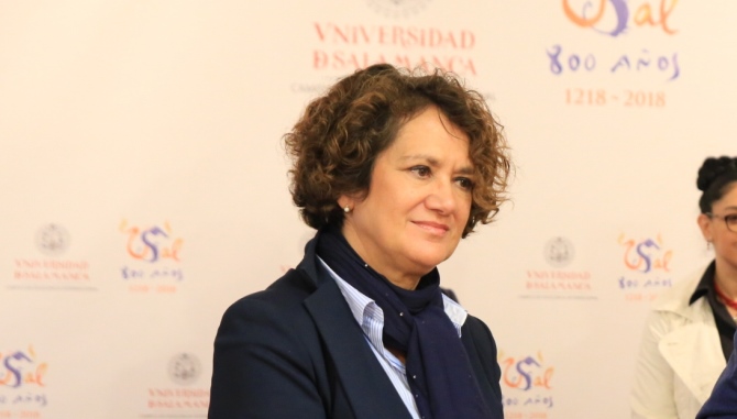 María Ángeles Serrano presentará su candidatura a rectora de la USAL