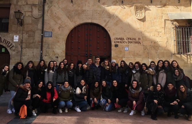 La Cámara de Comercio de Salamanca retoma las visitas educativas  