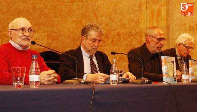 Un momento de la presentación del libro de Miguel de Unamuno