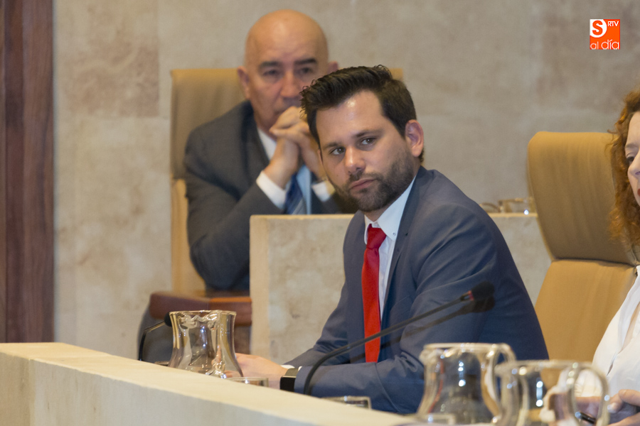 Alejandro González Bueno, portavoz municipal de Ciudadanos. Foto: David Fernández