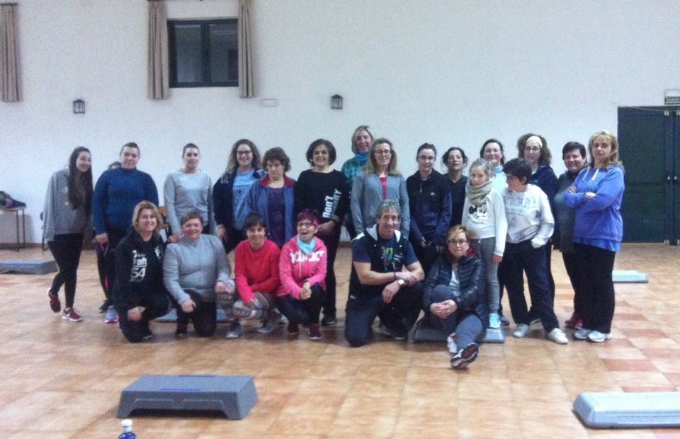 La actividad se realiza en el multiusos Bernardo Cuesta