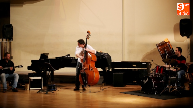 Actuación de Alejandro Lucas Trío en el Auditorio del Conservatorio Profesional de Música / Foto de Alberto Martín
