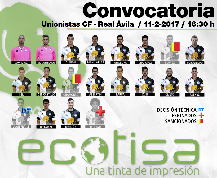 Lista de convocados por Astu
