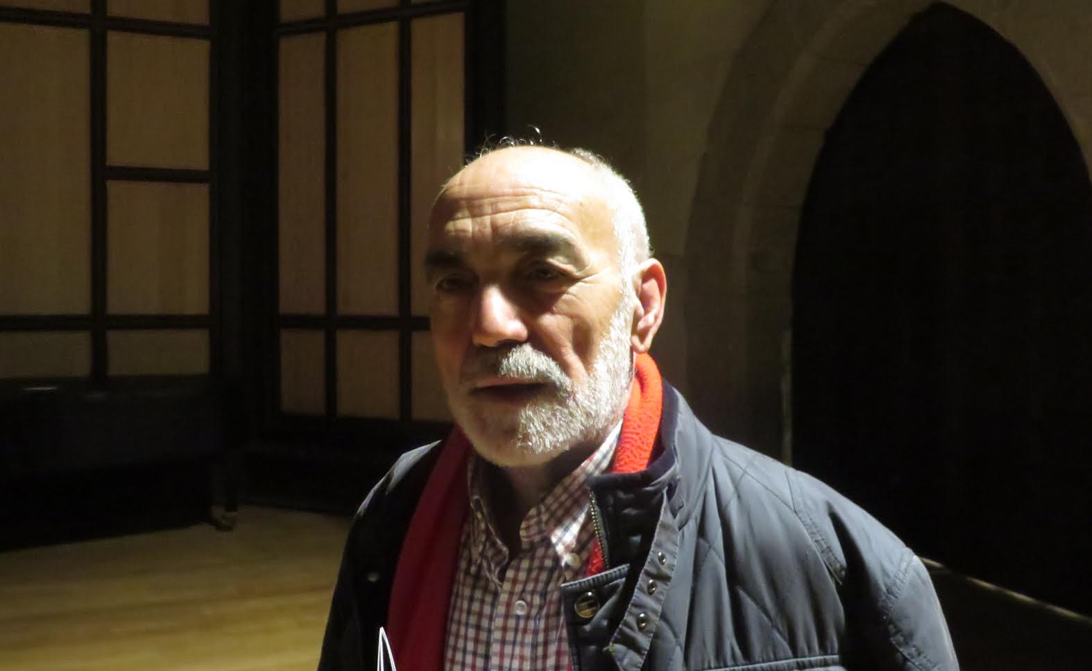 El poeta Julio Collado (foto de Jacqueline Alencar)