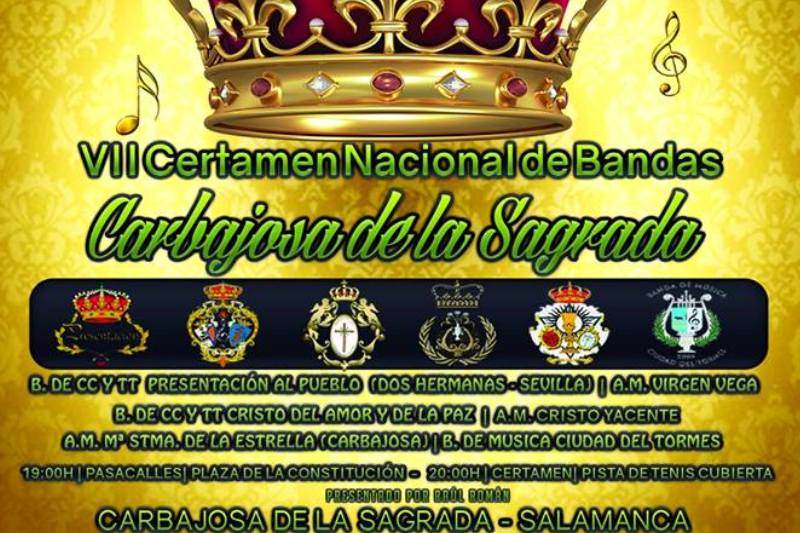 La banda de Tambores y Cornetas Presentación al Pueblo tocará en Carbajosa  