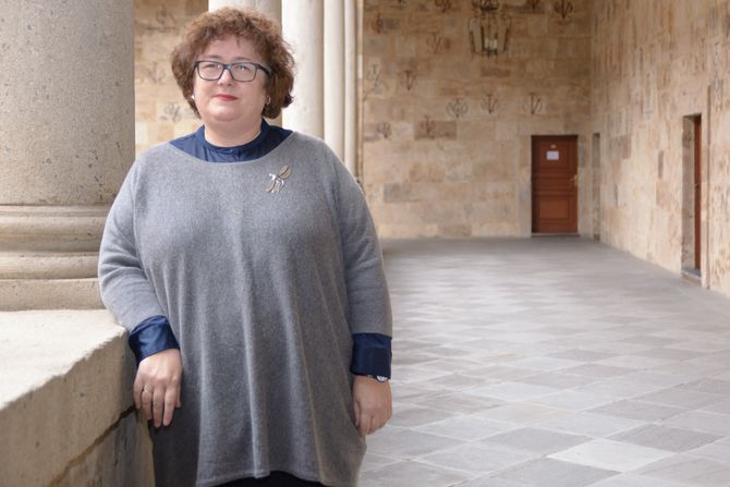 La directora del Centro Internacional del Español, Carmen Fernández Juncal