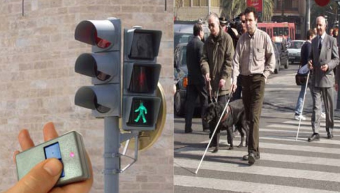 En total se colocarán 186 dispositivos sonoros en 93 pasos regulados por semáforos