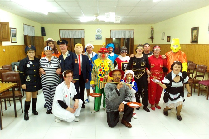 Baile de disfraces en Ledesma