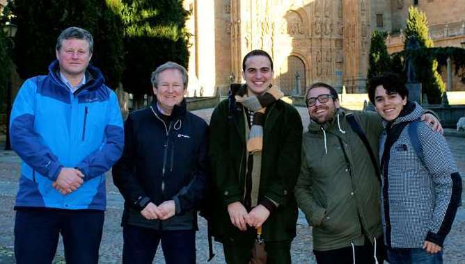 Representantes de Biderbost, Boscan & Rochin (BB&R), HRYO y Momentum World, las entidades que colaboran en este proyecto