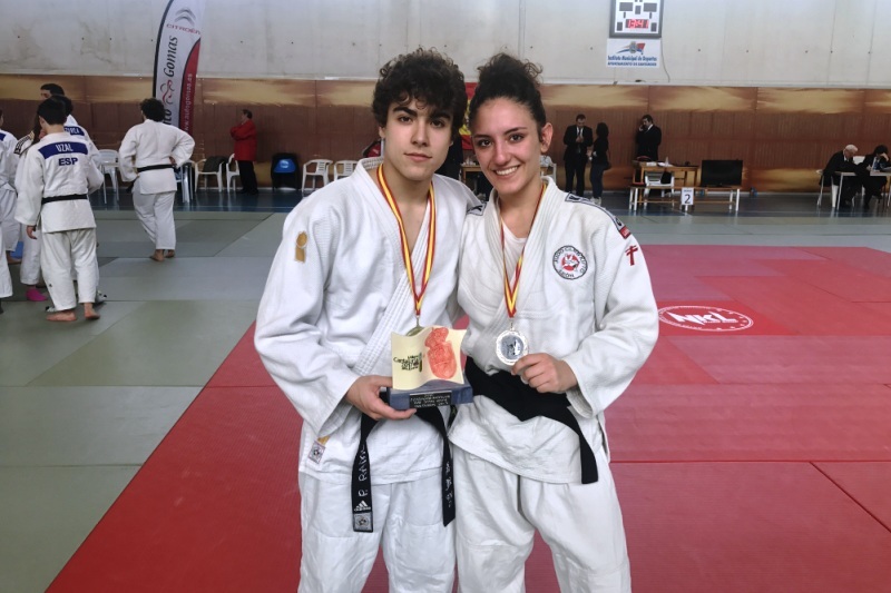 Pepe Ramos y Laura Loscos se clasifican para el Nacional de Pinto de Judo  