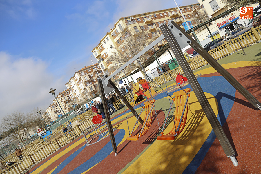 Villar y Macías, un parque más accesible tras la reforma (Foto de Álex López)