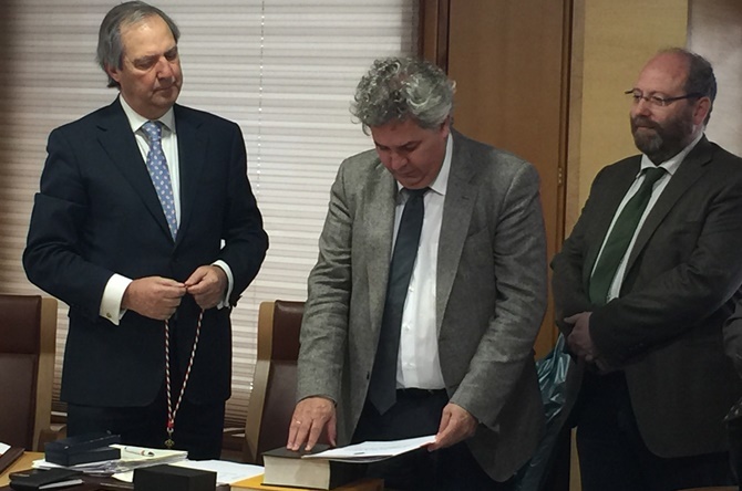 Íscar toma posesión como consejero del Colegio de Abogados de Castilla y León