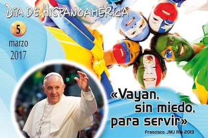 La iglesia de San Francisco acoge este domingo la celebración del Día de Hispanoamérica