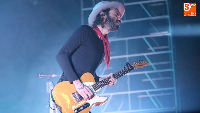 Leiva, en el Multiusos. Fotos: Alberto Martín